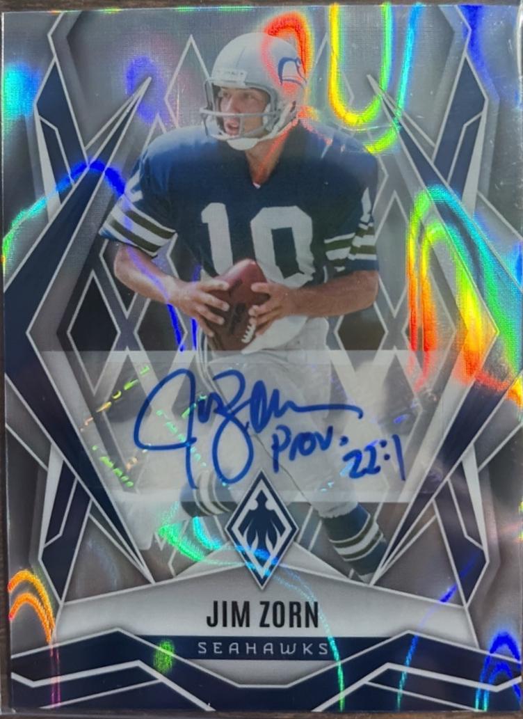 Jim Zorn [Silver Autograph] #139