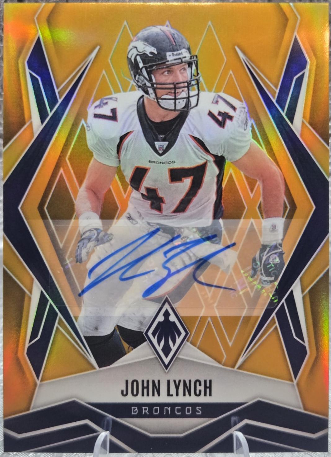 John Lynch [Gold Autograph] #131