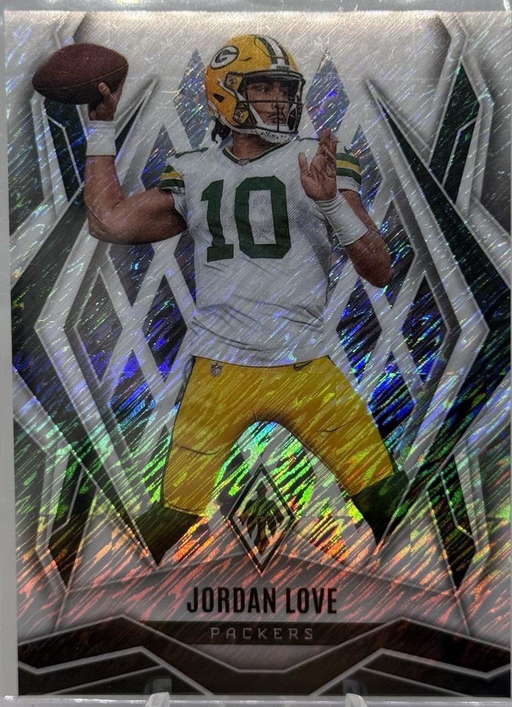 Jordan Love [White Shimmer] #117