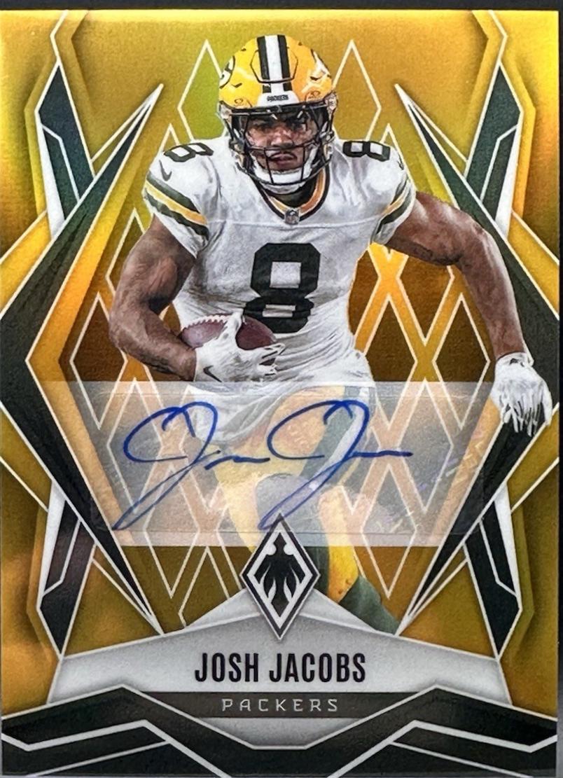 Josh Jacobs [Gold Autograph] #5