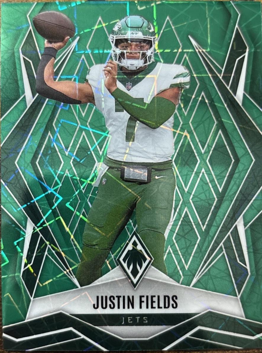 Justin Fields [Green Lazer] #107