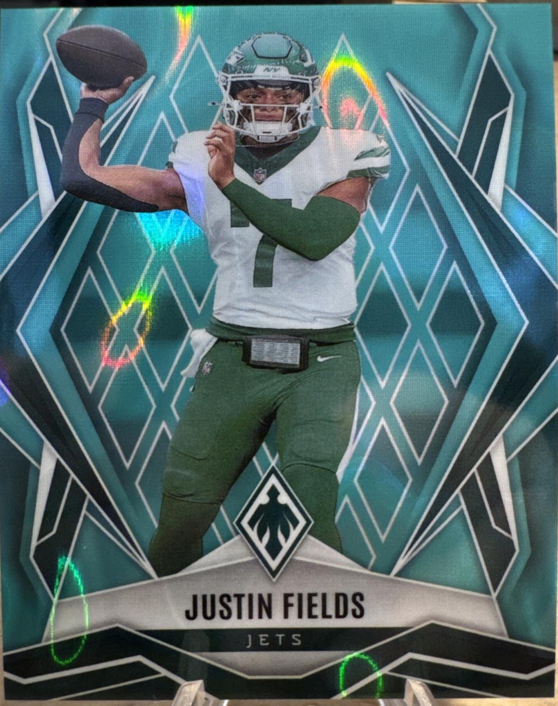 Justin Fields [Teal Lava] #107