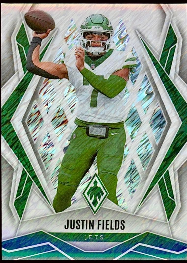 Justin Fields [White Shimmer] #107