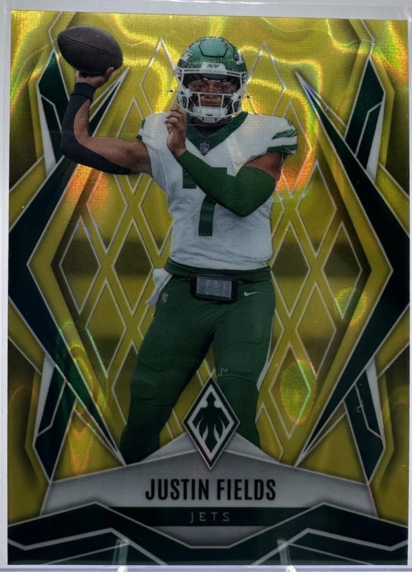 Justin Fields [Yellow Lava] #107