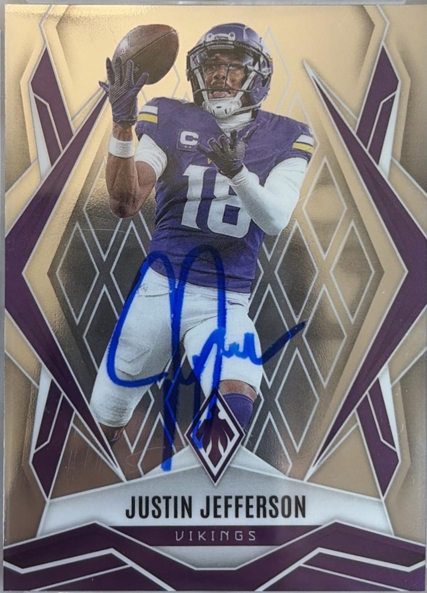 Justin Jefferson [Autograph] #135