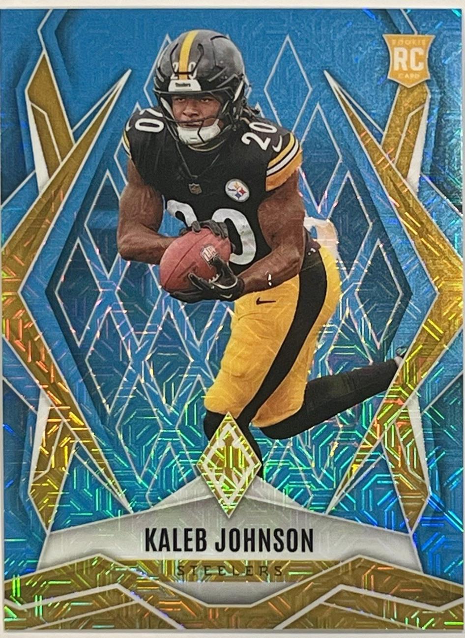 Kaleb Johnson [Light Blue Mojo] #182