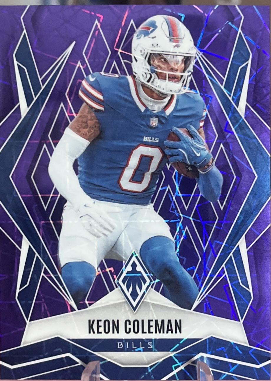 Keon Coleman [Purple Lazer] #25