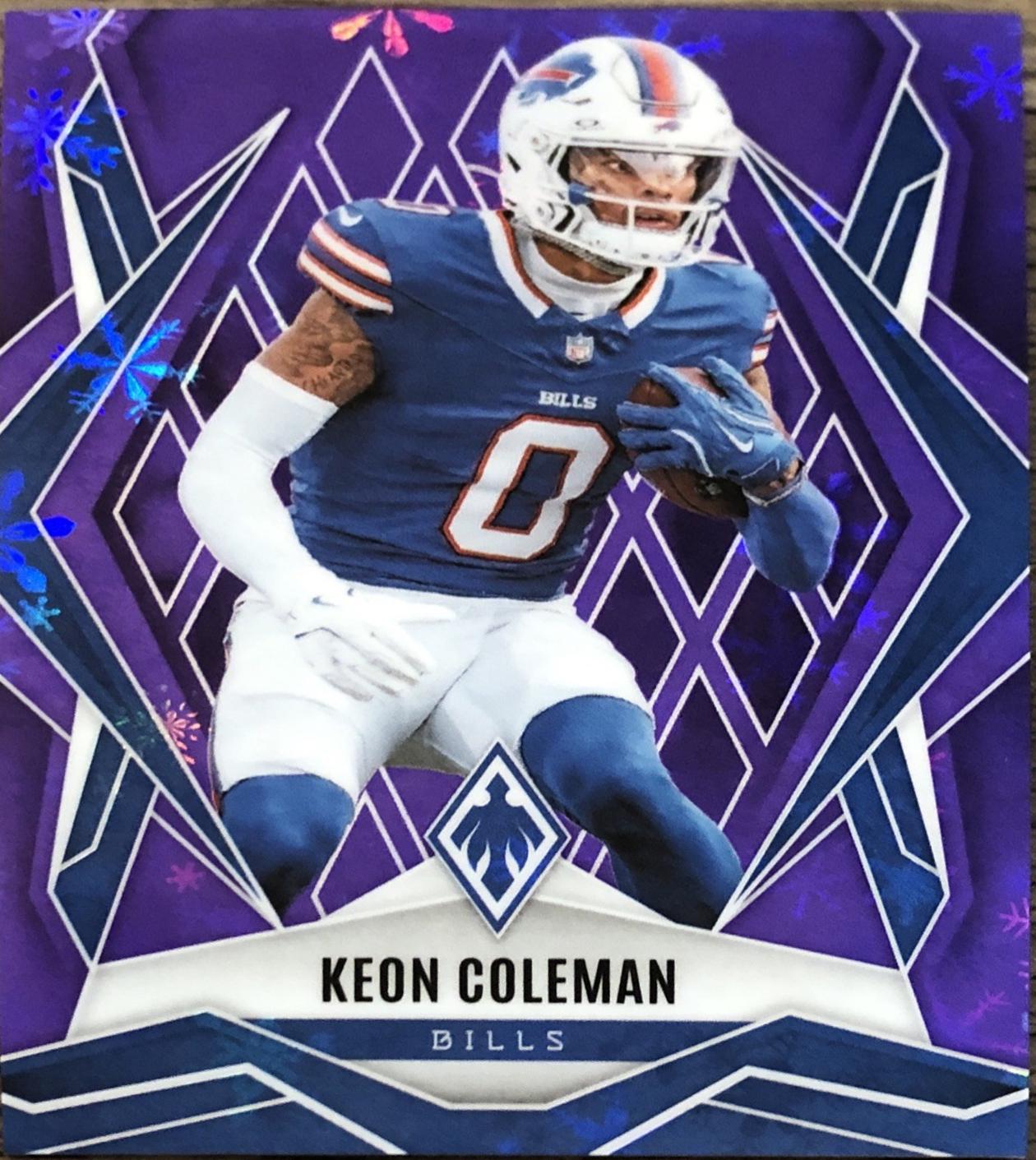 Keon Coleman [Purple Winter] #25