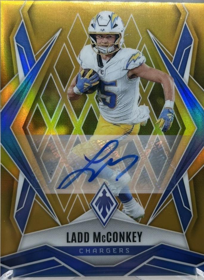 Ladd McConkey [Gold Autograph] #66