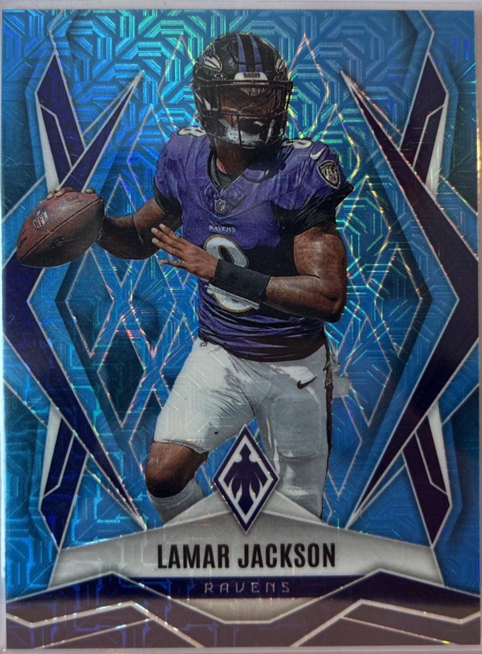 Lamar Jackson [Light Blue Mojo] #144