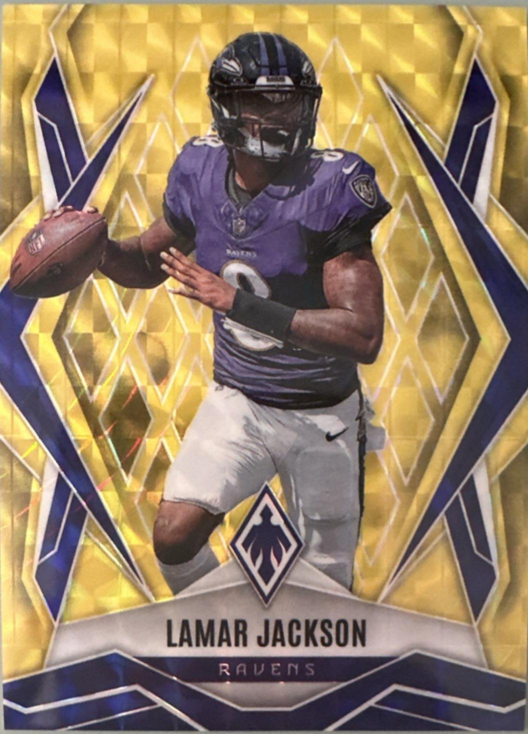 Lamar Jackson [Yellow Pyramids] #144