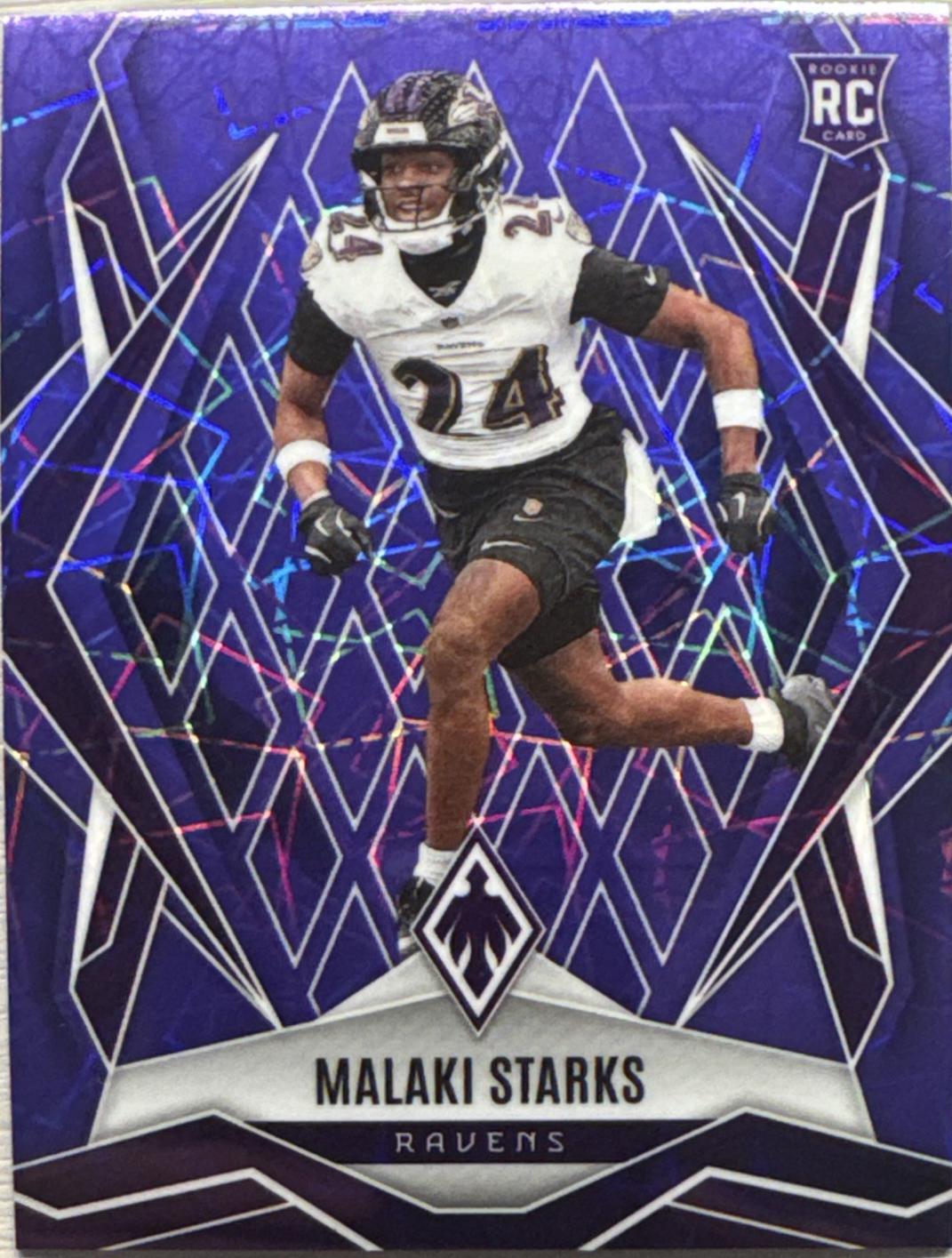 Malaki Starks [Purple Lazer] #195