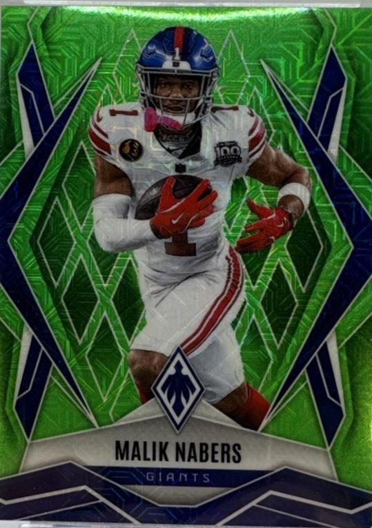 Malik Nabers [Lime Green Mojo] #143