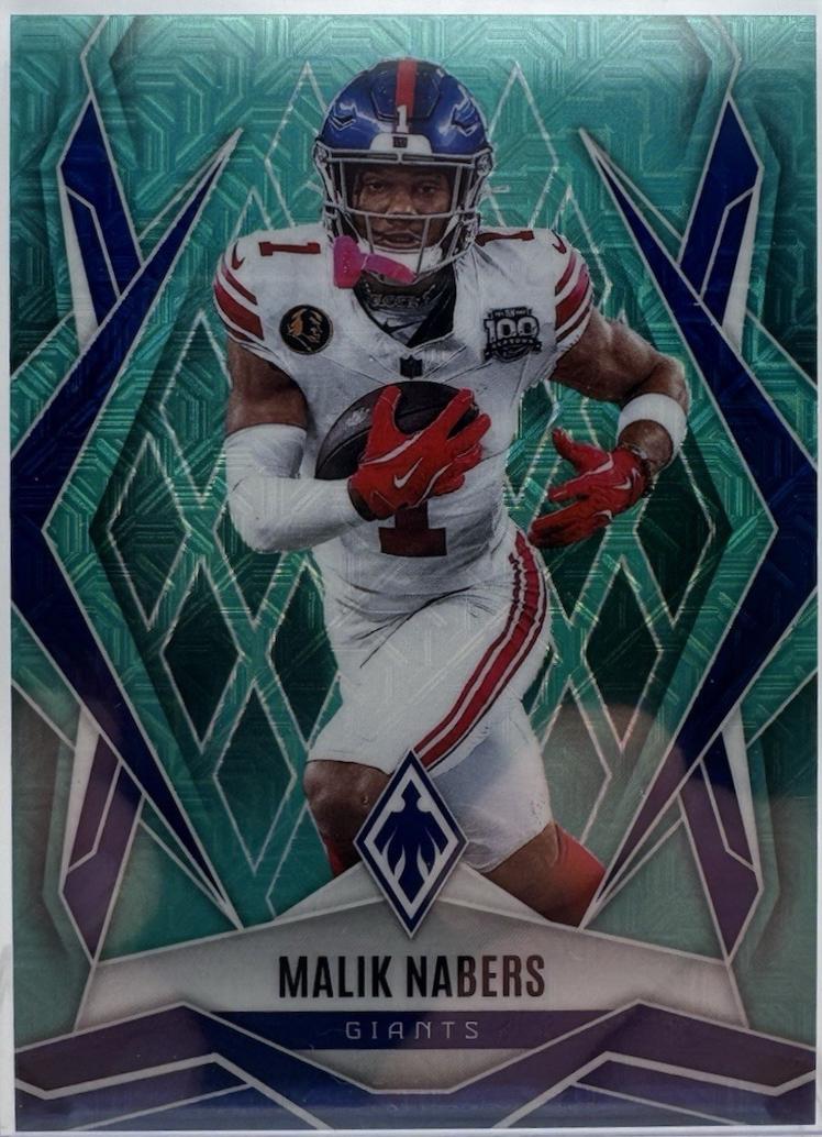 Malik Nabers [Teal Mojo] #143
