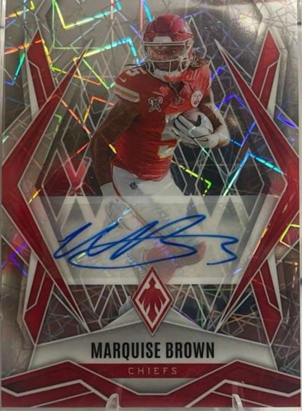 Marquise Brown [Lazer Autograph] #36