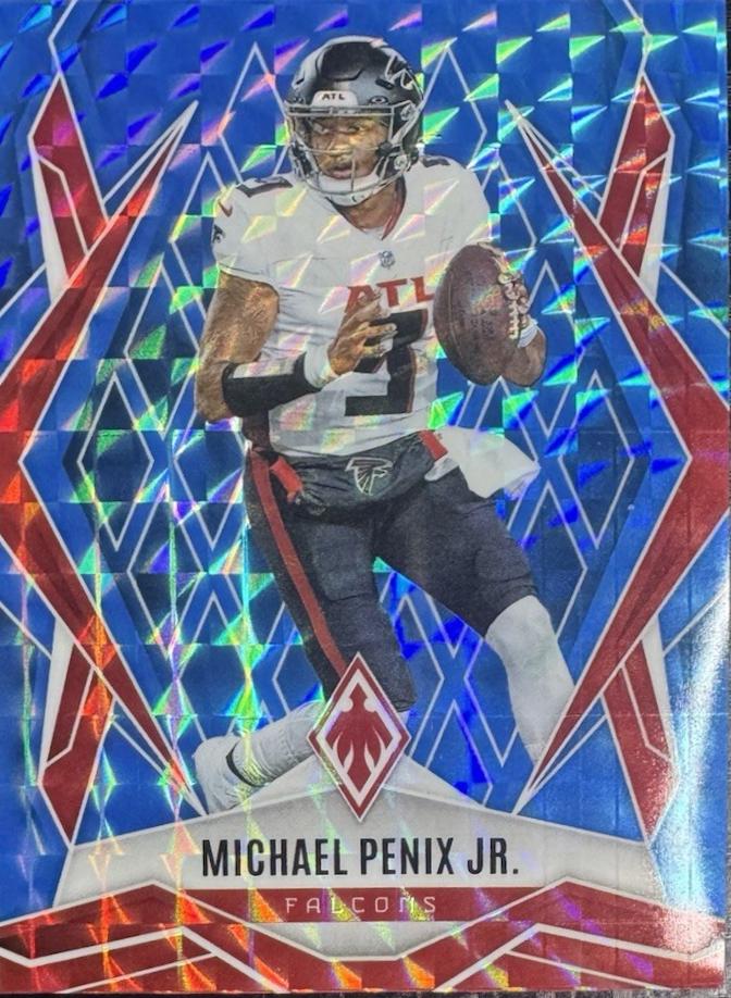 Michael Penix Jr. [Light Blue Pyramids] #7