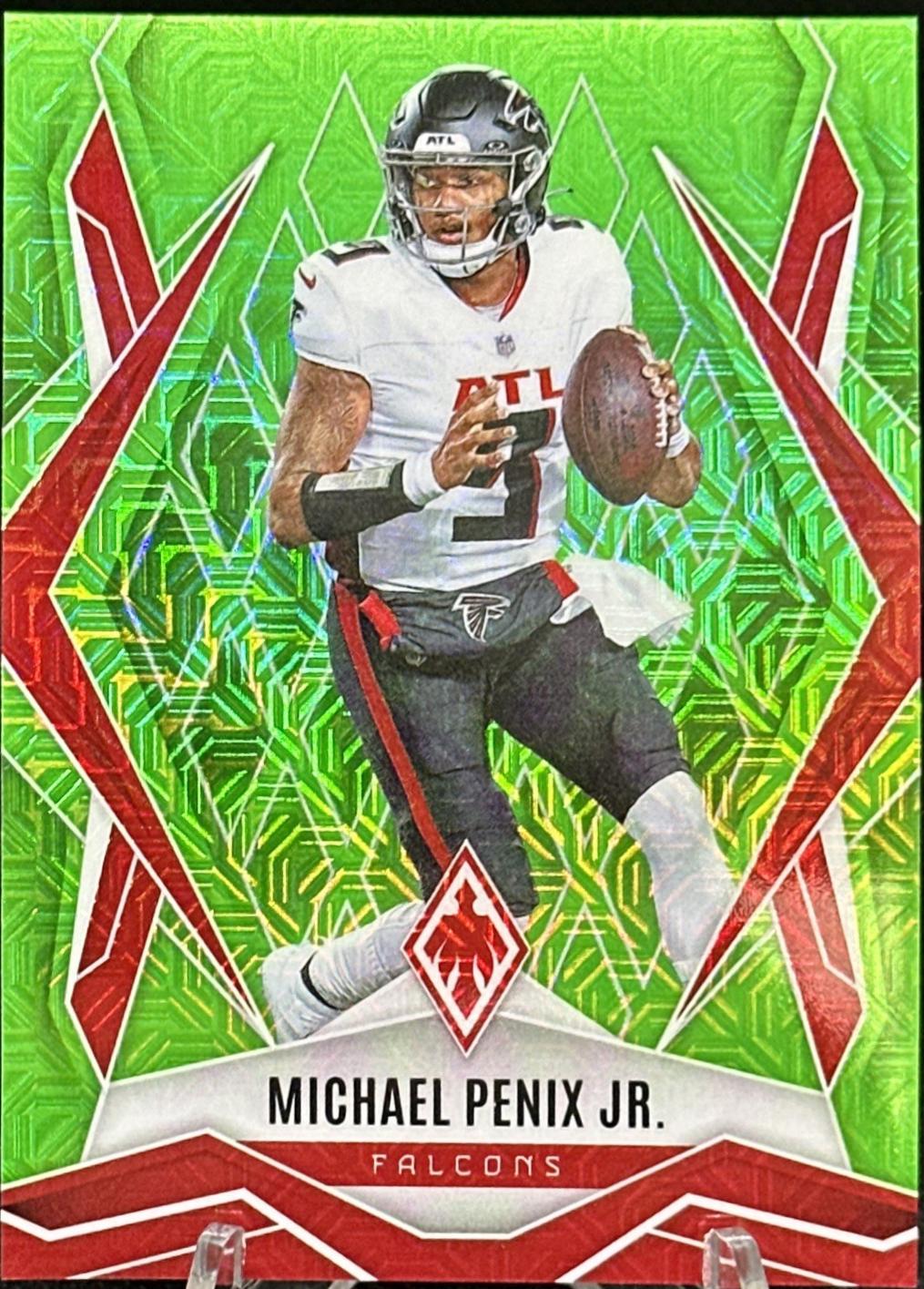 Michael Penix Jr. [Lime Green Mojo] #7