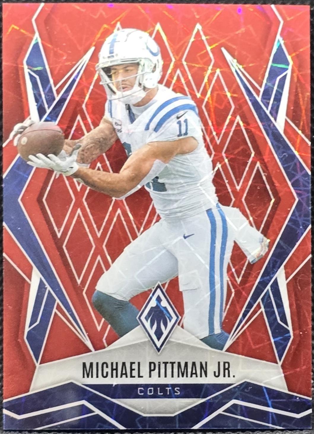 Michael Pittman Jr. [Red Lazer] #127