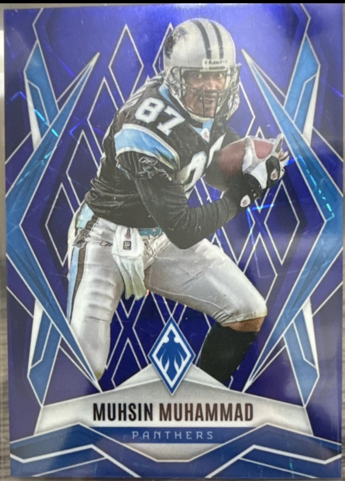 Muhsin Muhammad [Blue Lazer] #48