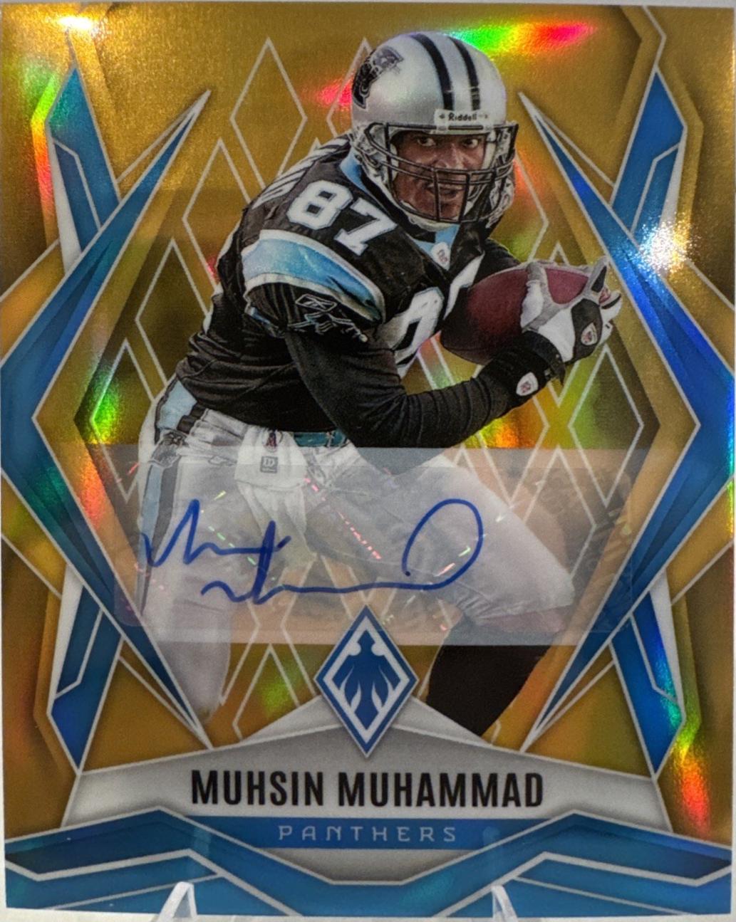 Muhsin Muhammad [Gold Autograph] #48