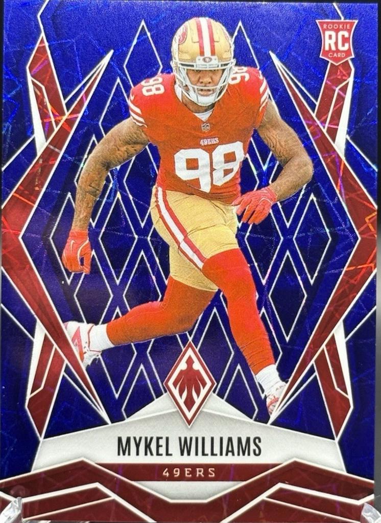 Mykel Williams [Blue Lazer] #164