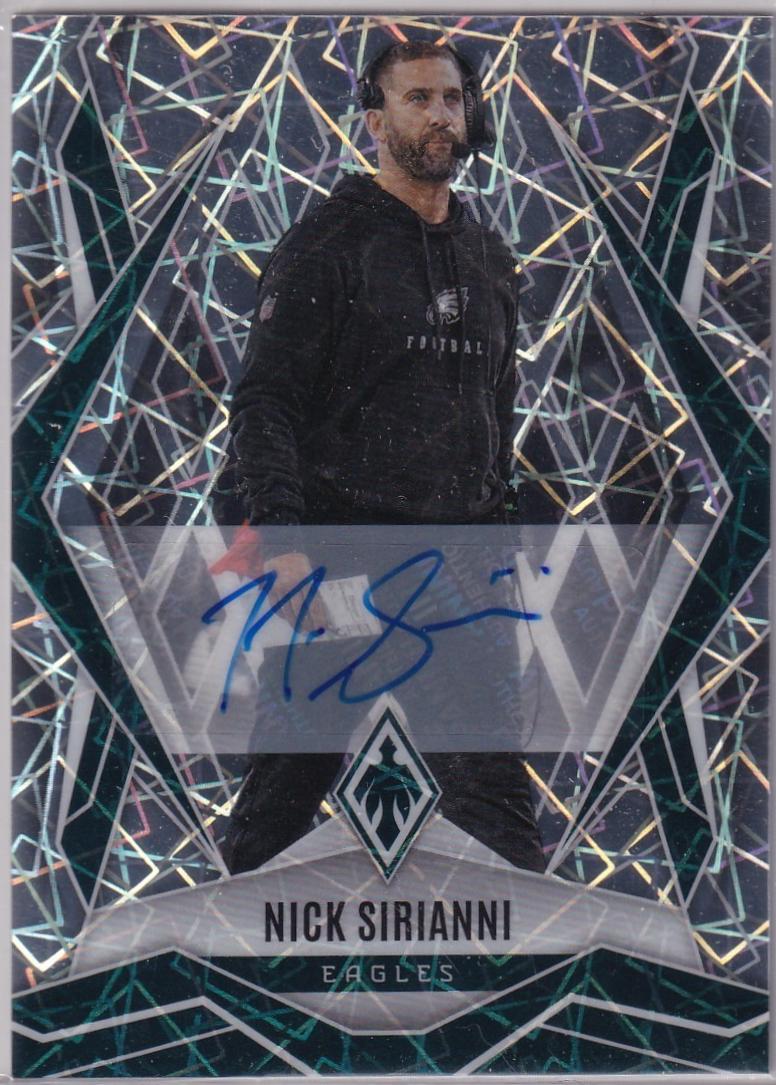 Nick Sirianni [Lazer Autograph] #116