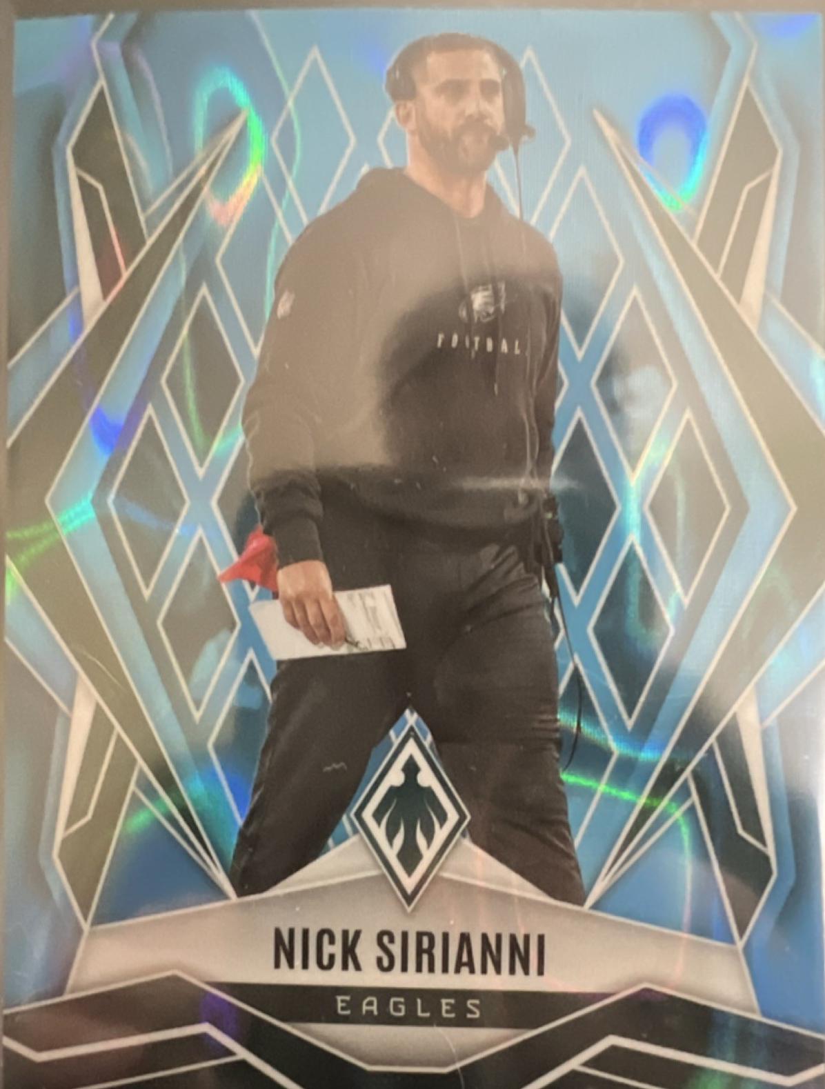 Nick Sirianni [Light Blue Lava] #116