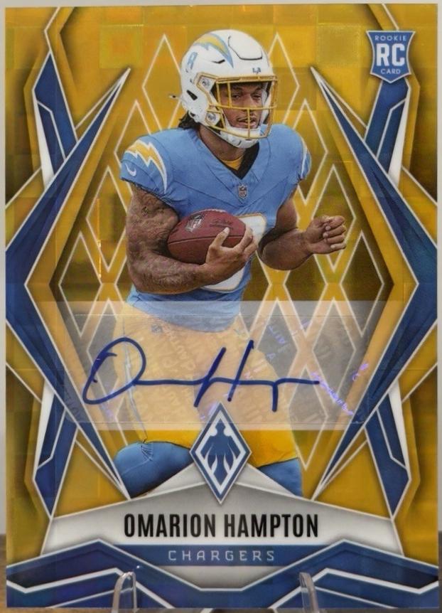 Omarion Hampton [Gold Autograph] #192