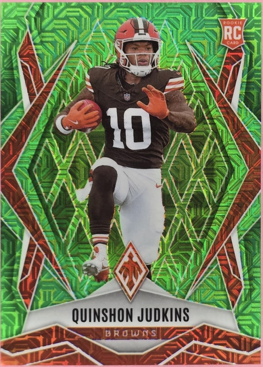 Quinshon Judkins [Lime Green Mojo] #191