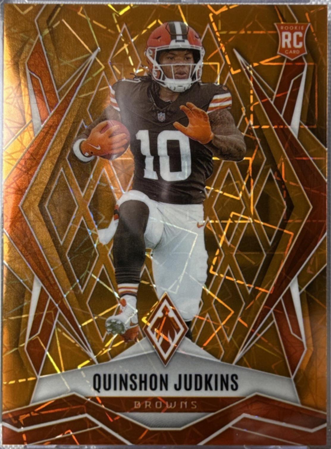 Quinshon Judkins [Orange Lazer] #191