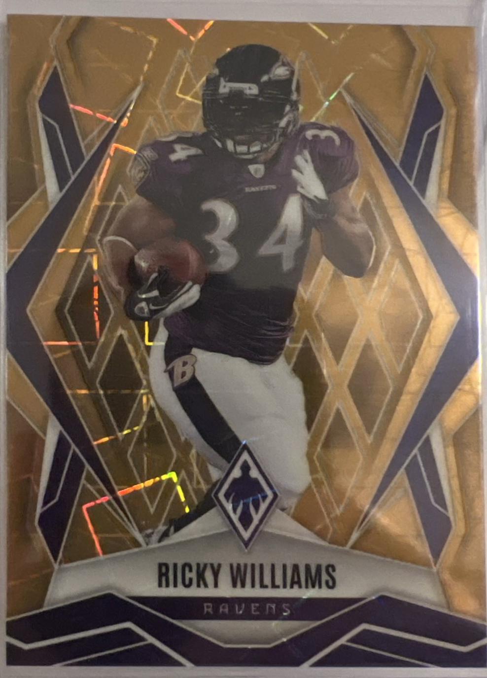 Ricky Williams [Gold Lazer] #81