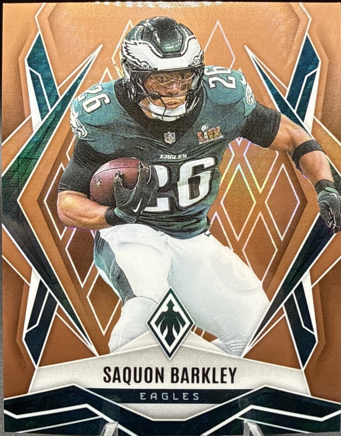Saquon Barkley [Bronze Hyper] #77