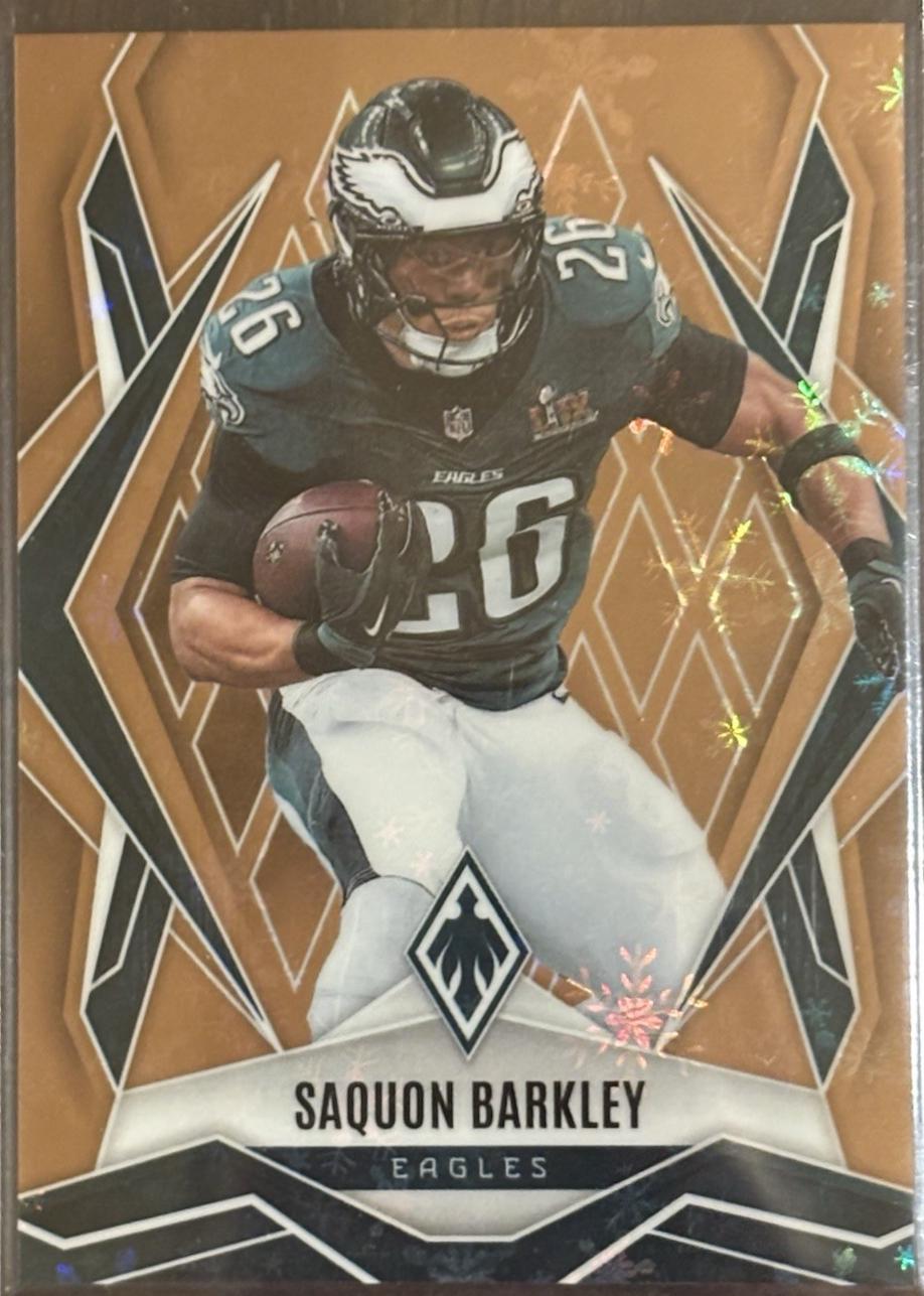 Saquon Barkley [Bronze Winter] #77