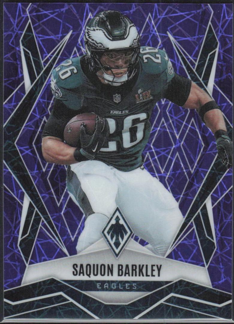Saquon Barkley [Purple Lazer] #77