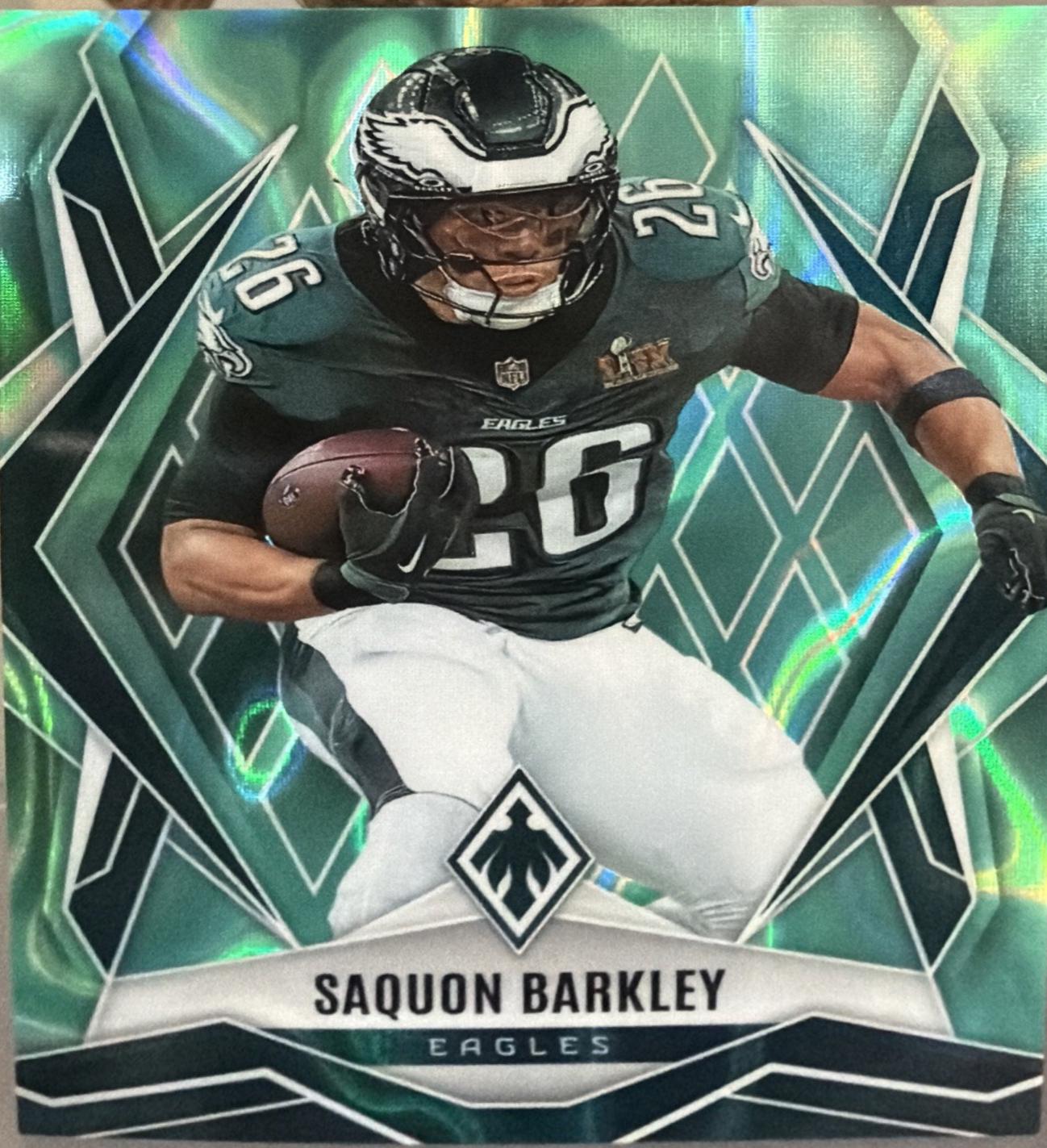 Saquon Barkley [Teal Lava] #77