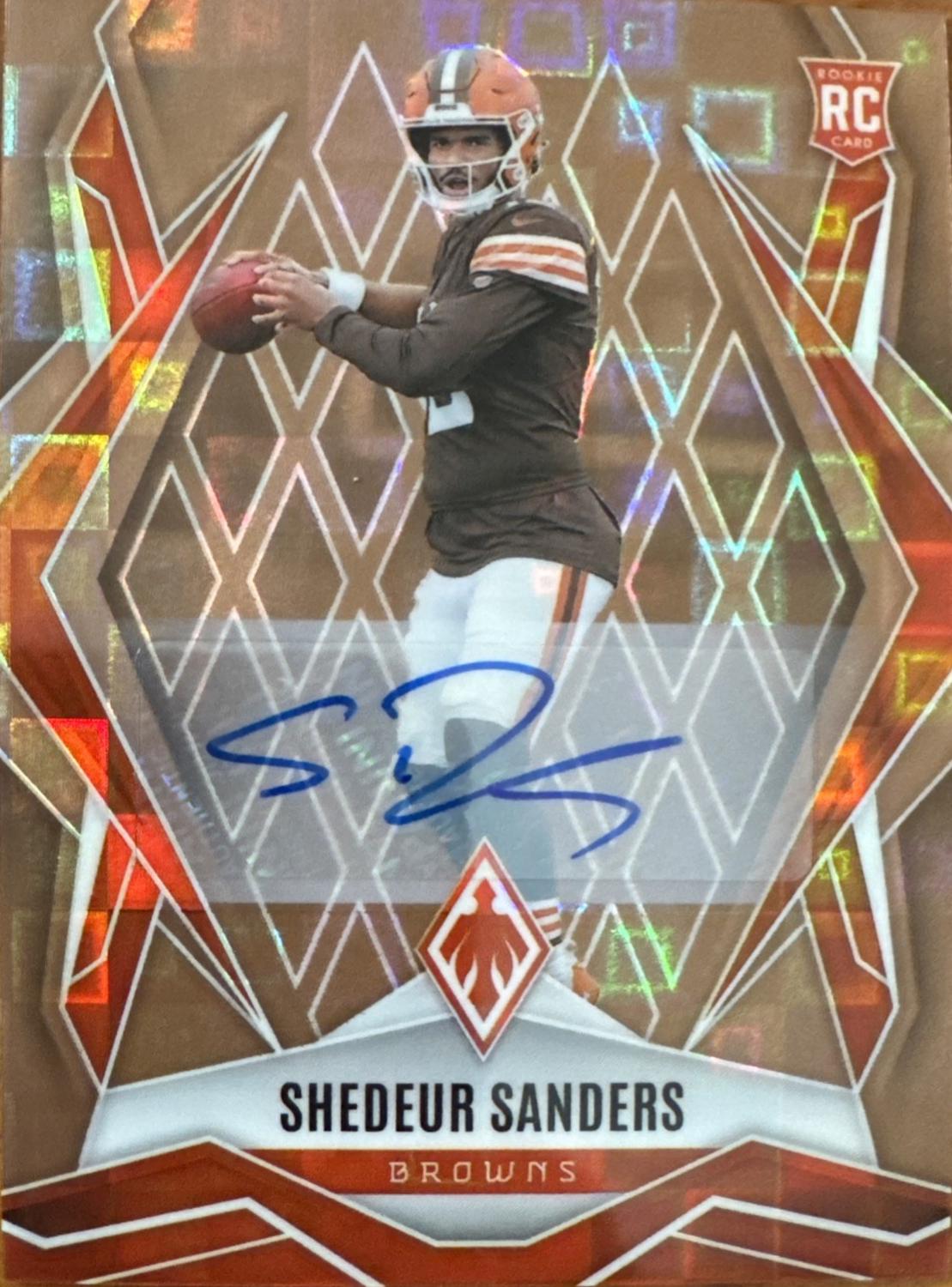 Shedeur Sanders [Bronze Pandora Autograph] #154