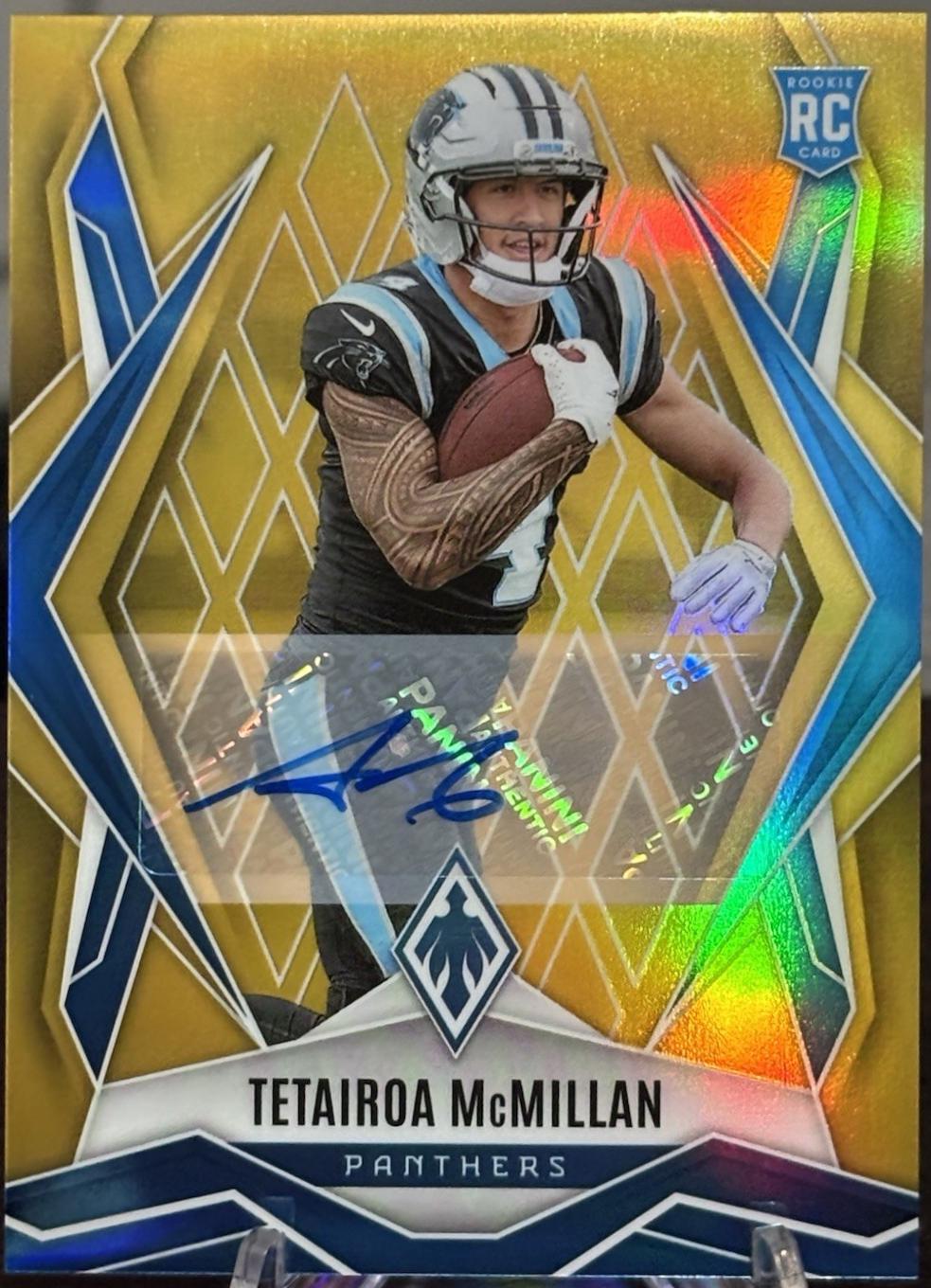 Tetairoa McMillan [Gold Autograph] #155