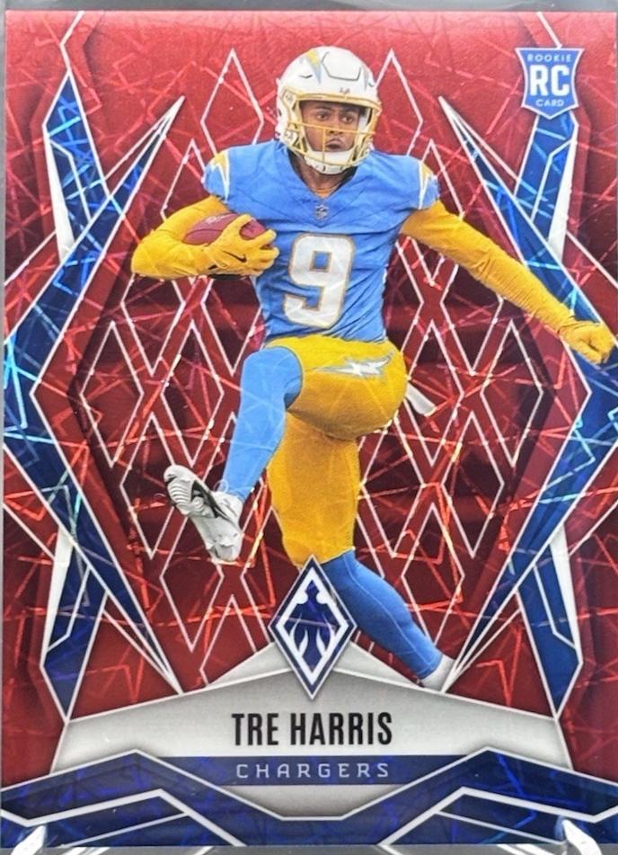 Tre Harris [Red Lazer] #160