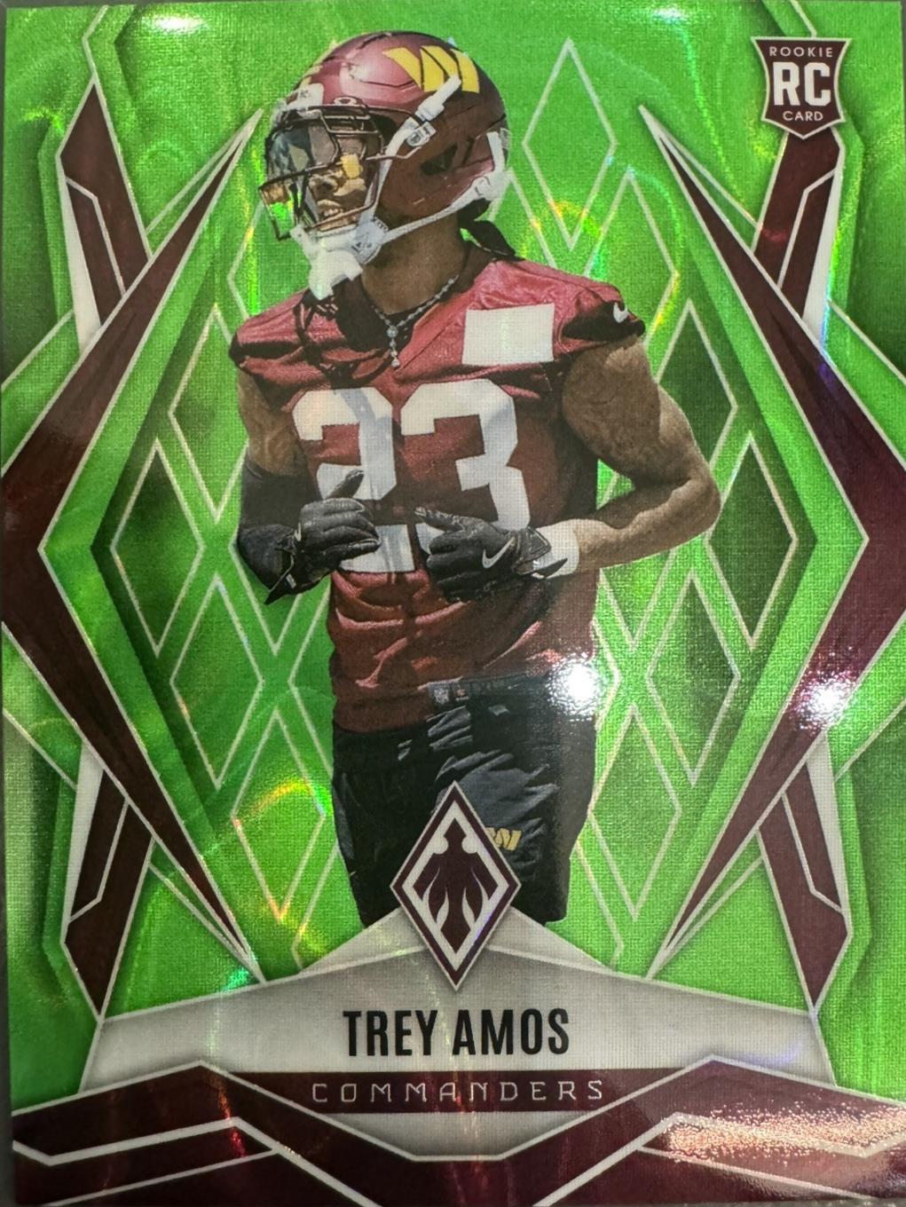 Trey Amos [Lime Green Lava] #213