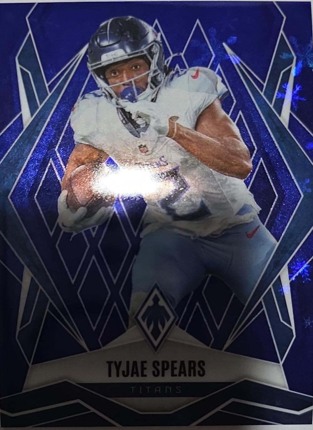 Tyjae Spears [Blue Winter] #56