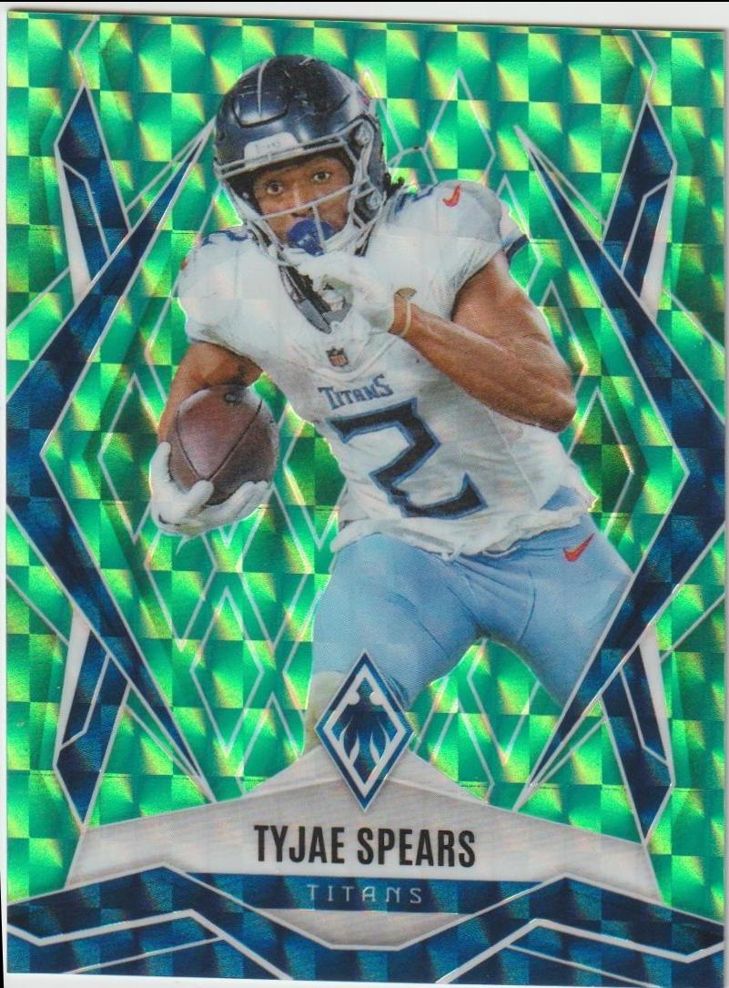 Tyjae Spears [Lime Green Pyramids] #56