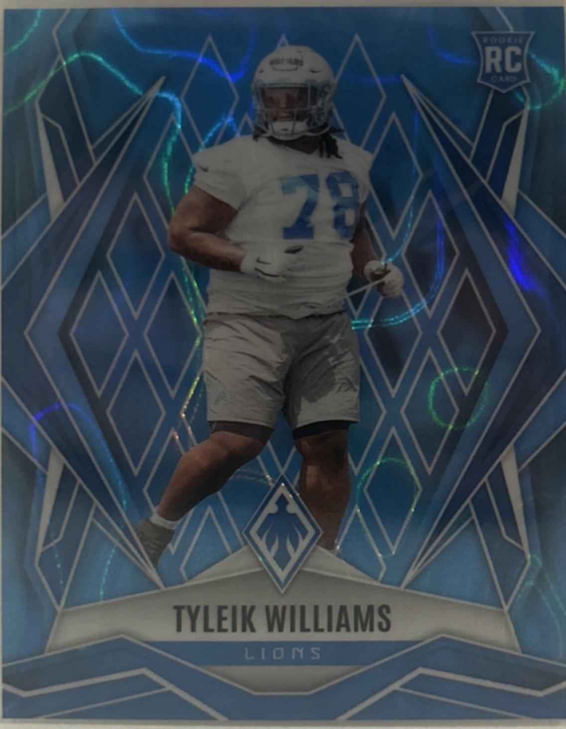 Tyleik Williams [Light Blue Lava] #230