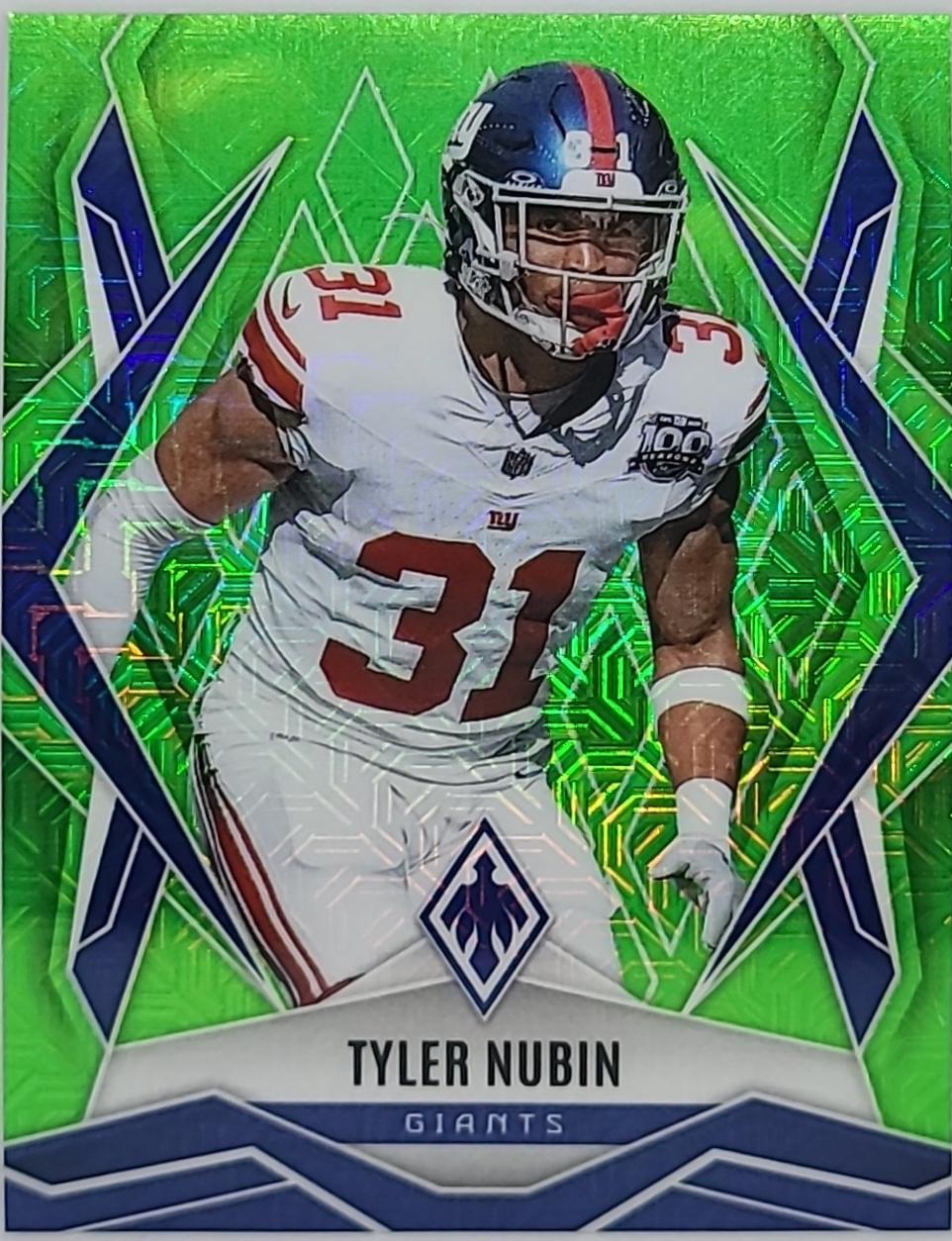 Tyler Nubin [Lime Green Mojo] #63