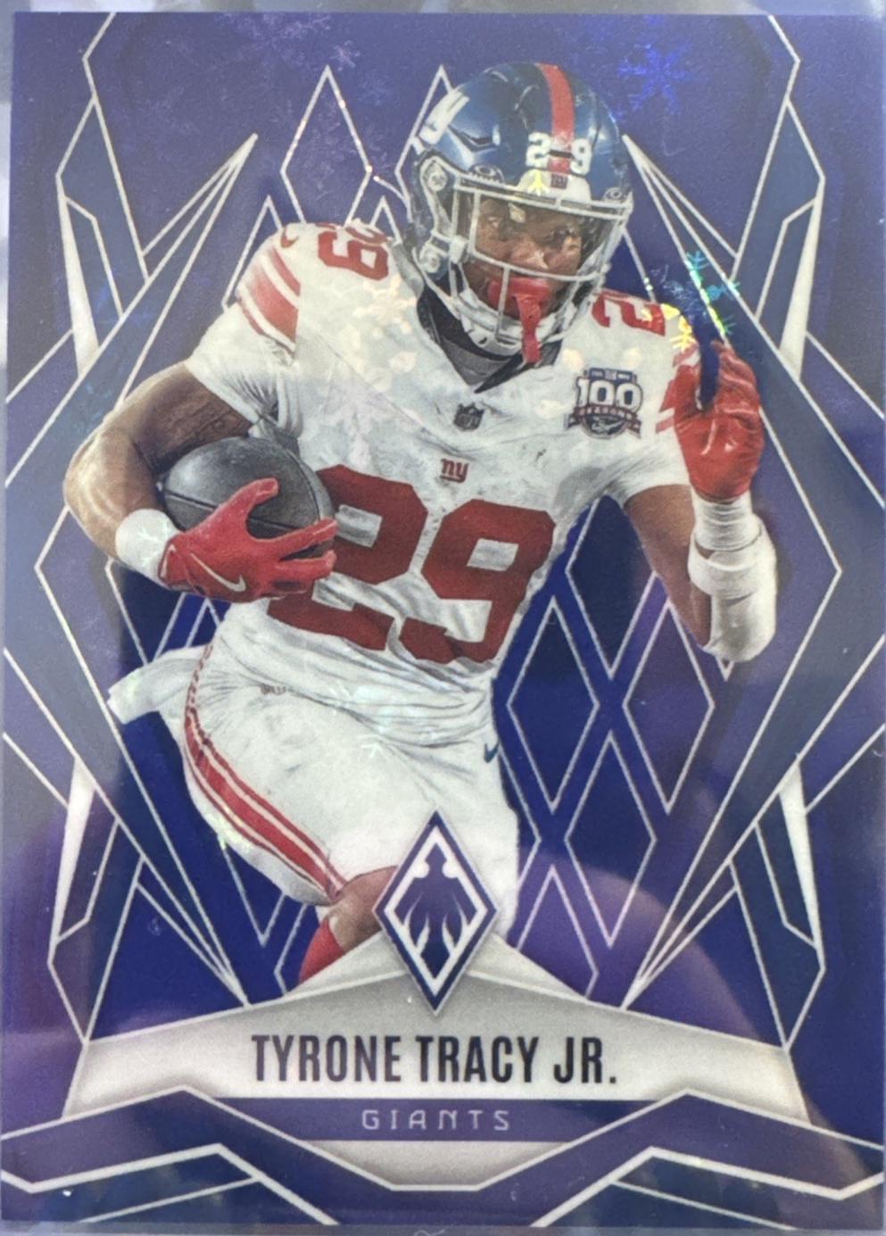 Tyrone Tracy Jr. [Blue Winter] #105