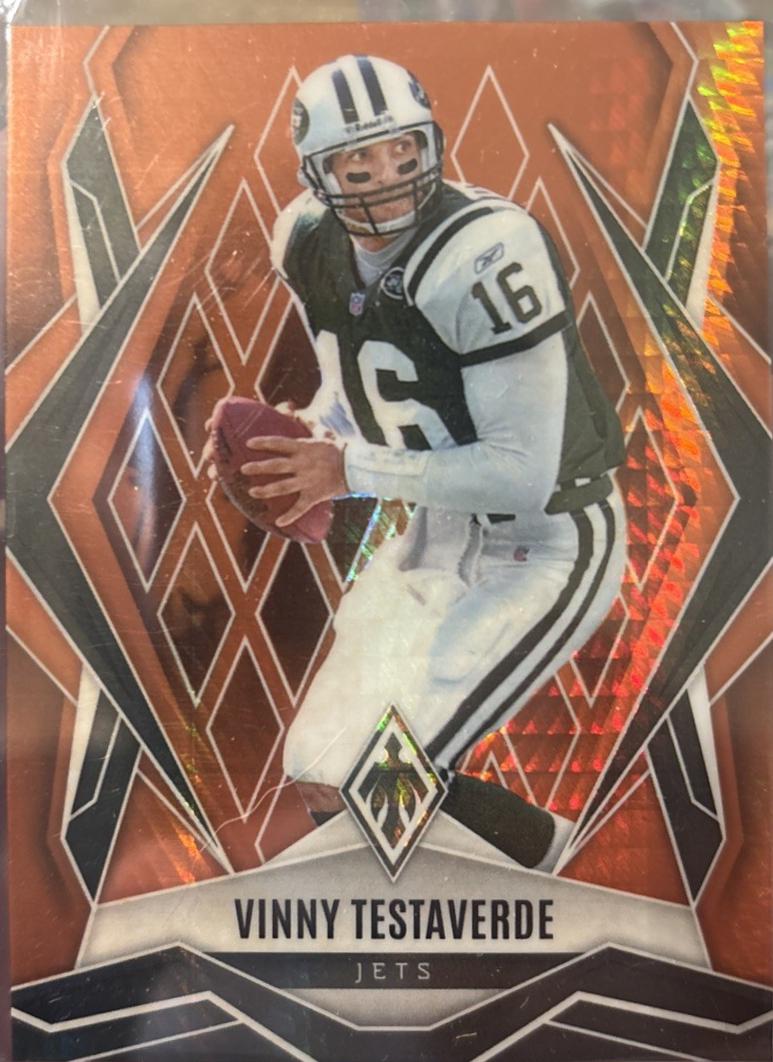 Vinny Testaverde [Orange Hyper] #65
