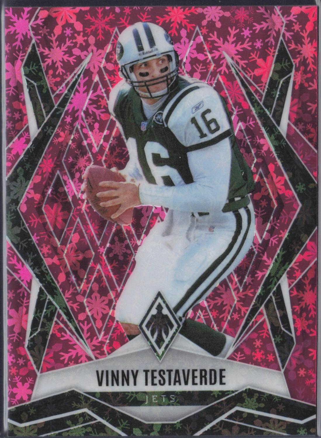 Vinny Testaverde [Pink Winter] #65