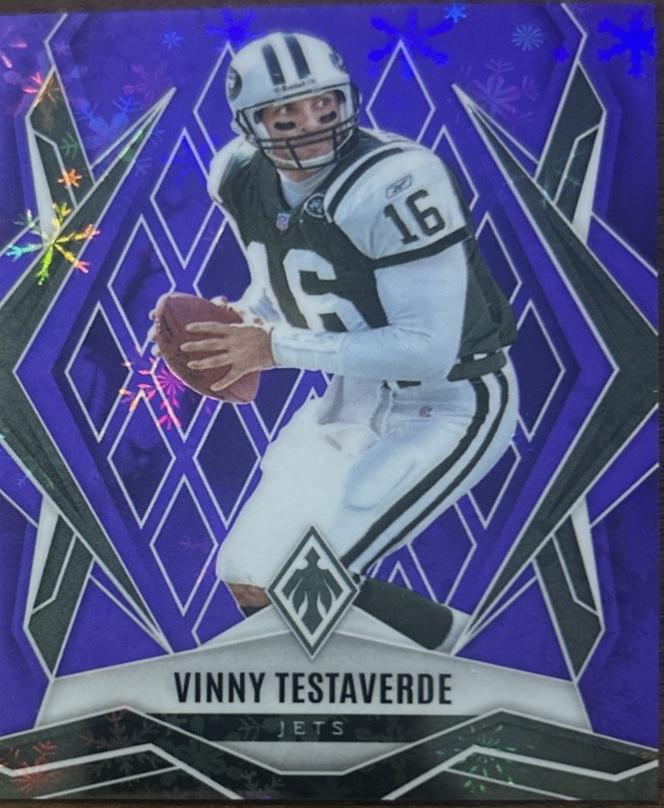 Vinny Testaverde [Purple Winter] #65