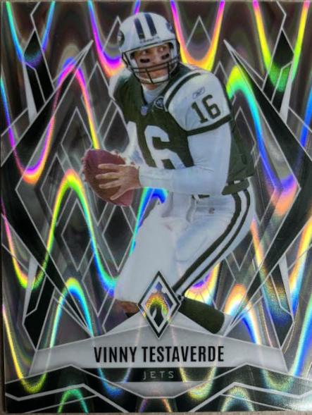 Vinny Testaverde [Silver Seismic] #65
