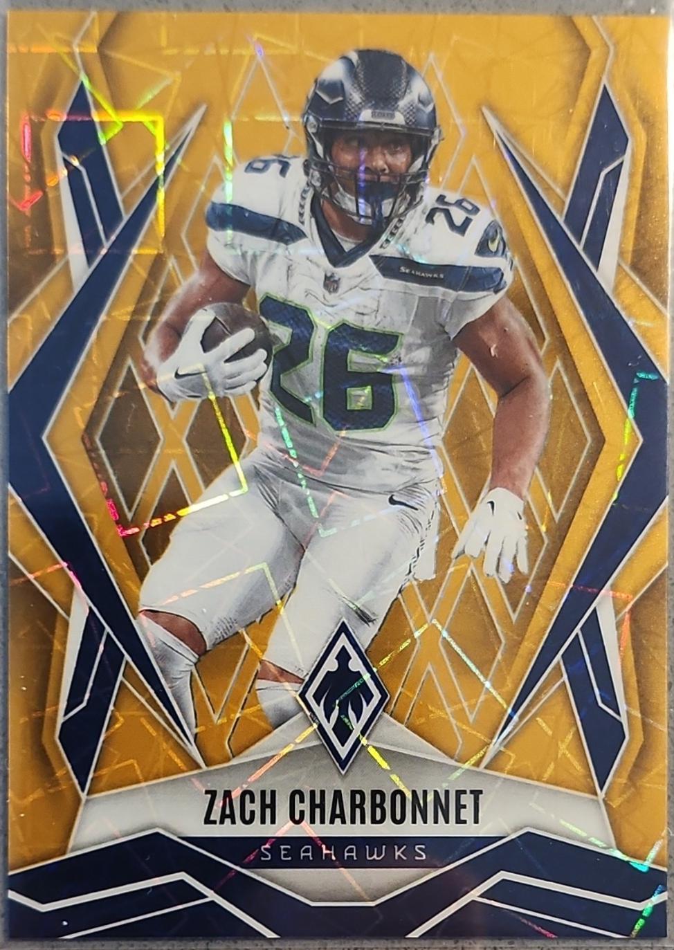 Zach Charbonnet [Gold Lazer] #109