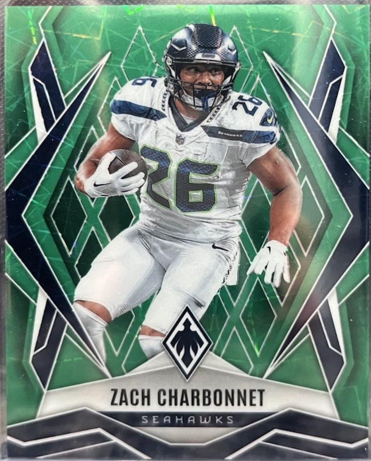 Zach Charbonnet [Green Lazer] #109
